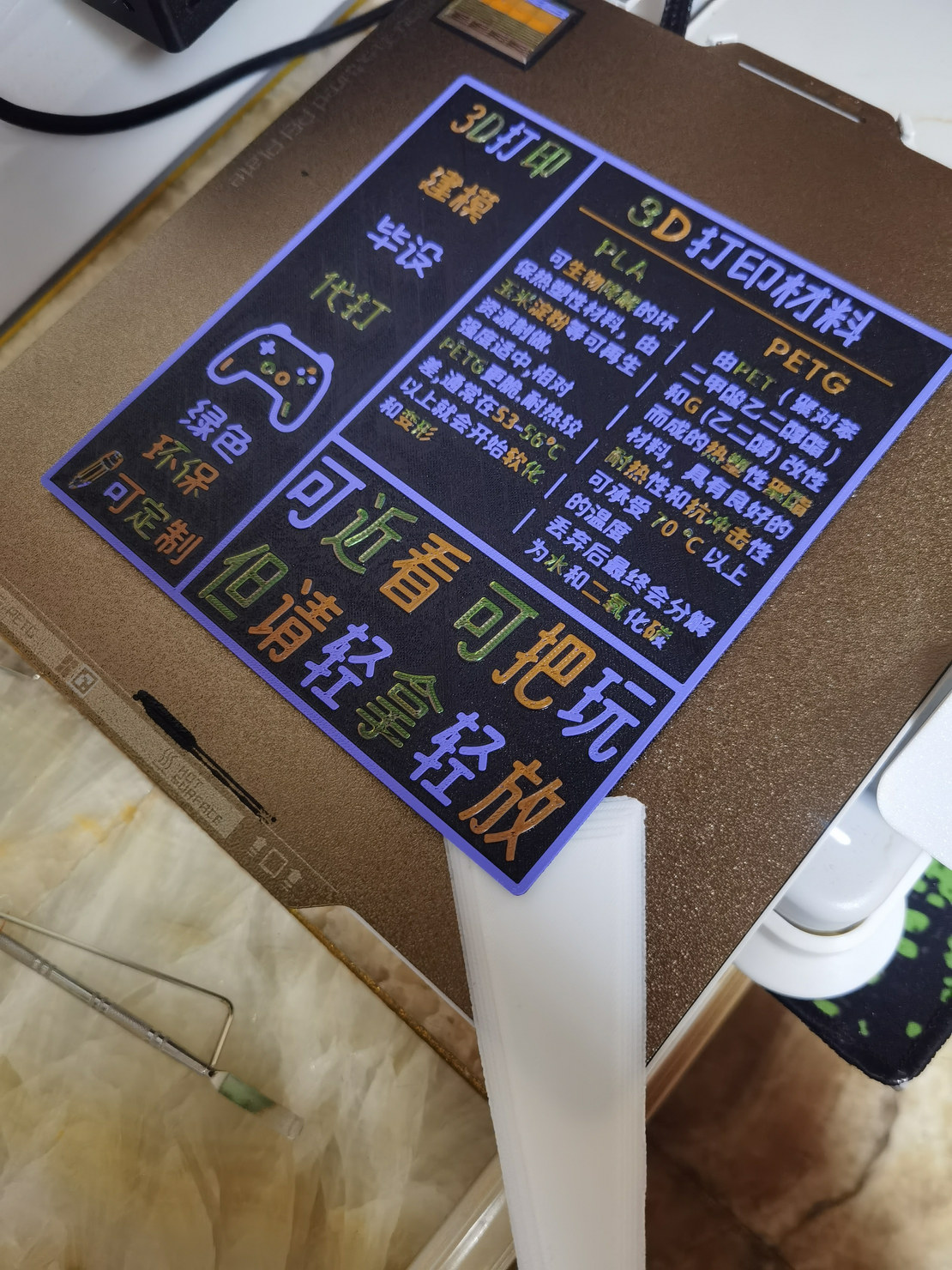 摆摊提示牌